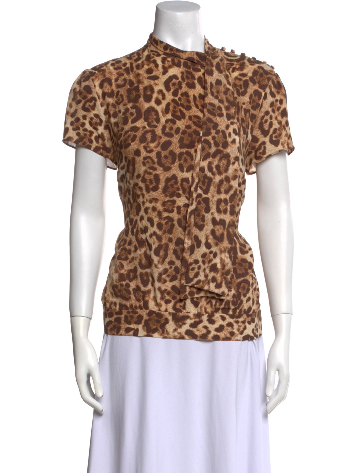 Michael Kors Vintage Silk Top