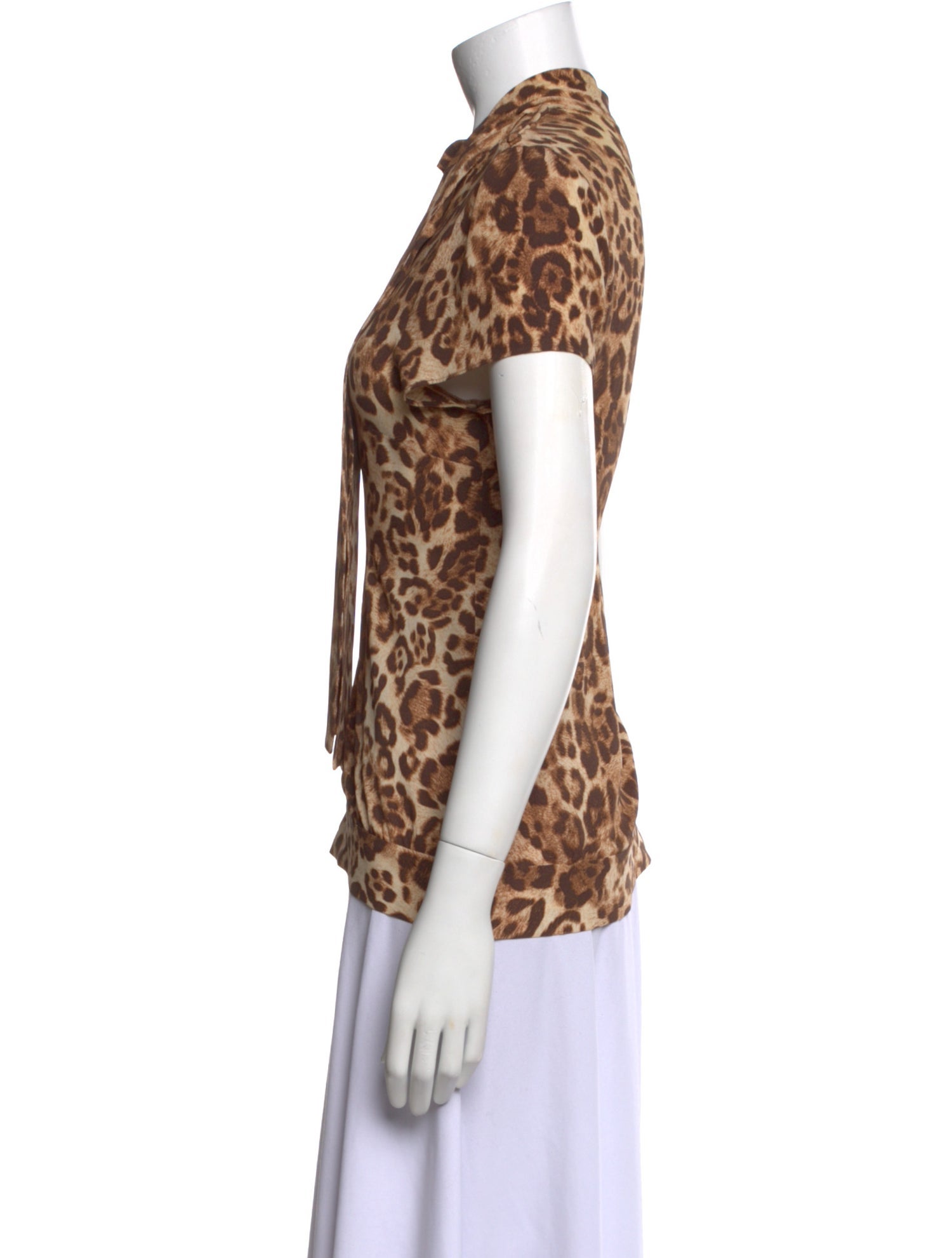 Michael Kors Vintage Silk Top