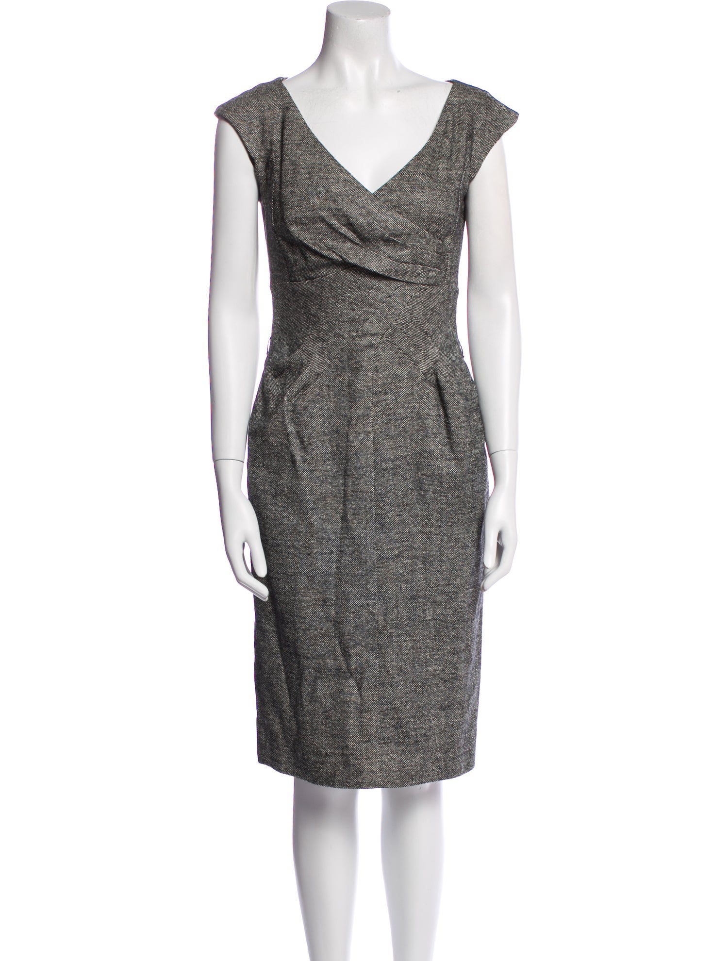 Michael Kors Silk Knee-Length Dress