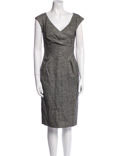 Michael Kors Silk Knee-Length Dress