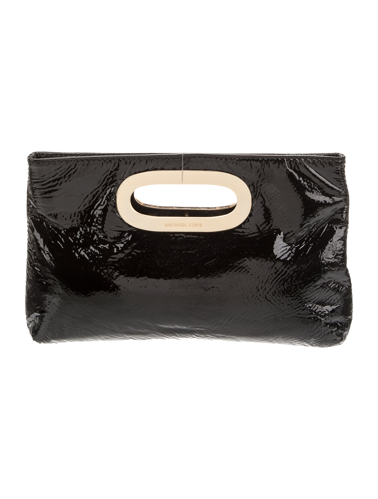 Michael Michael Kors Patent Leather Top Handle Bag