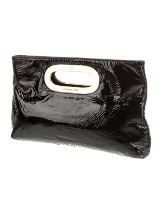 Michael Michael Kors Patent Leather Top Handle Bag