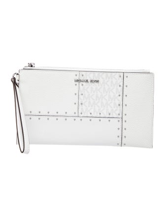 Michael Kors Leather Clutch