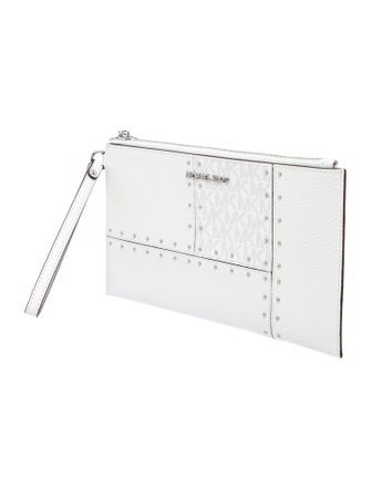 Michael Kors Leather Clutch