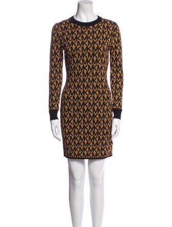 Michael Kors Printed Mini Dress