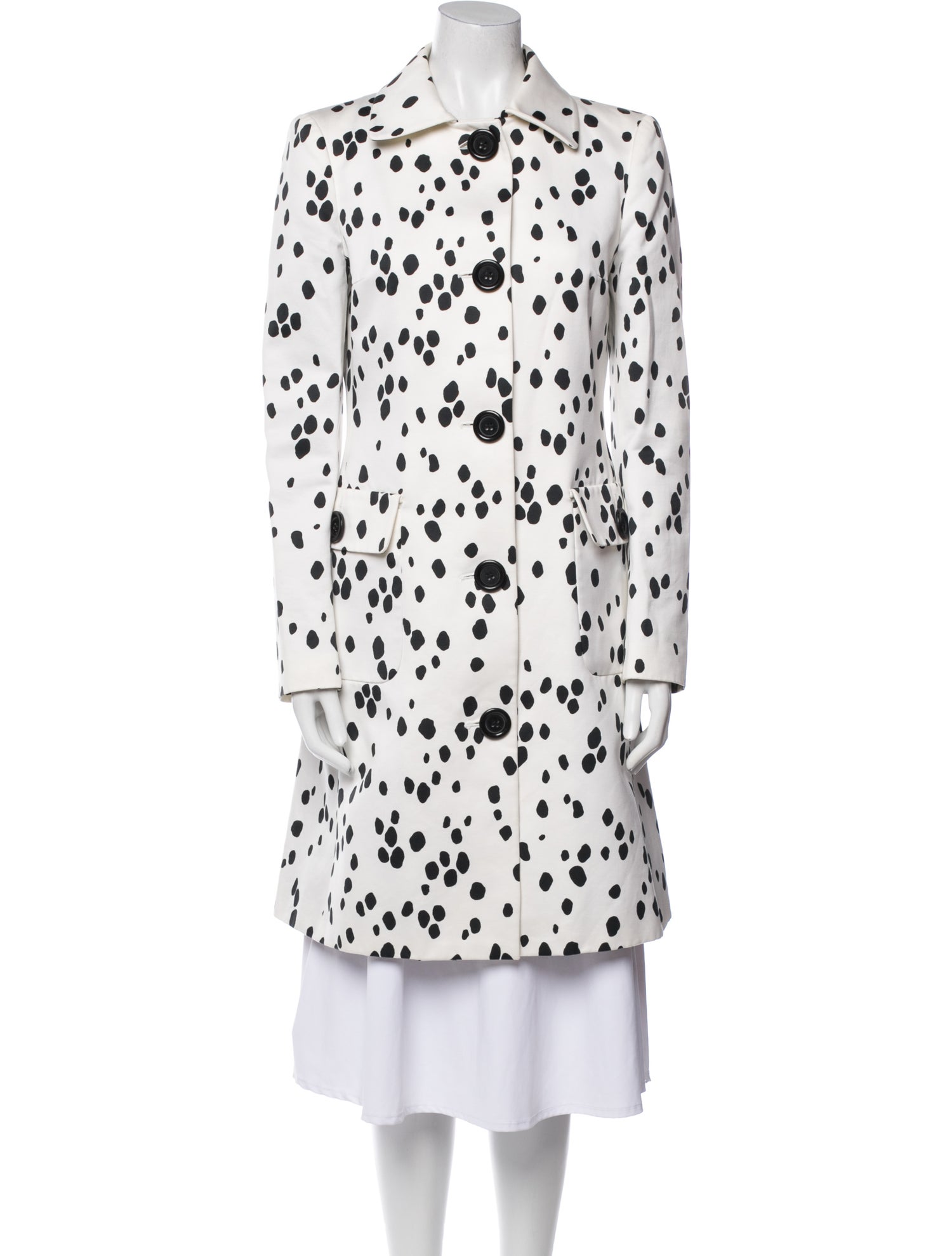 Michael Kors Printed Peacoat