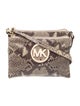 Michael Kors Embossed Leather Crossbody Bag