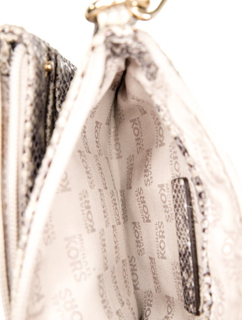 Michael Kors Embossed Leather Crossbody Bag