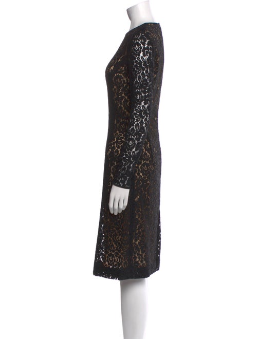 Michael Kors Lace Pattern Knee-Length Dress