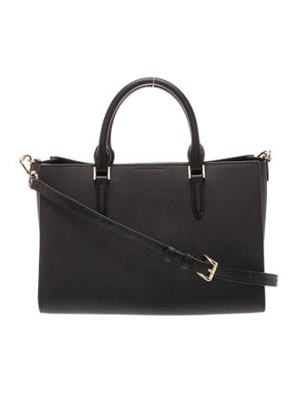 Michael Kors Saffiano Leather Top Handle Bag