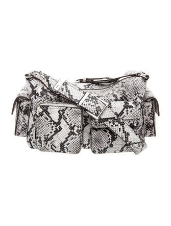 Michael Kors Embossed Leather Minaudière