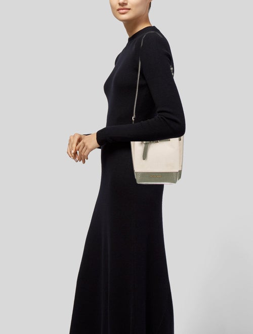 Michael Kors Canvas Bucket Bag