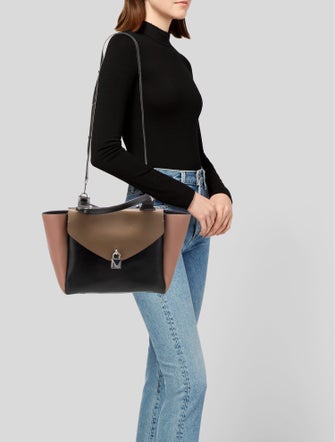 Michael Kors Leather Top Handle Bag