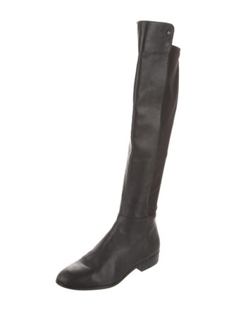 Michael Kors Leather Riding Boots