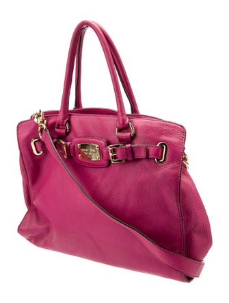 Michael Michael Kors Leather Bucket Bag