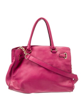 Michael Michael Kors Leather Bucket Bag