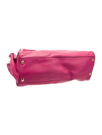 Michael Michael Kors Leather Bucket Bag