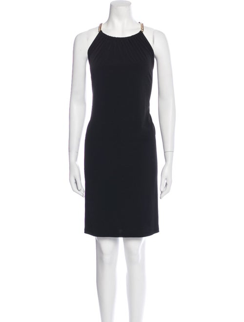 Michael Kors Halterneck Knee-Length Dress
