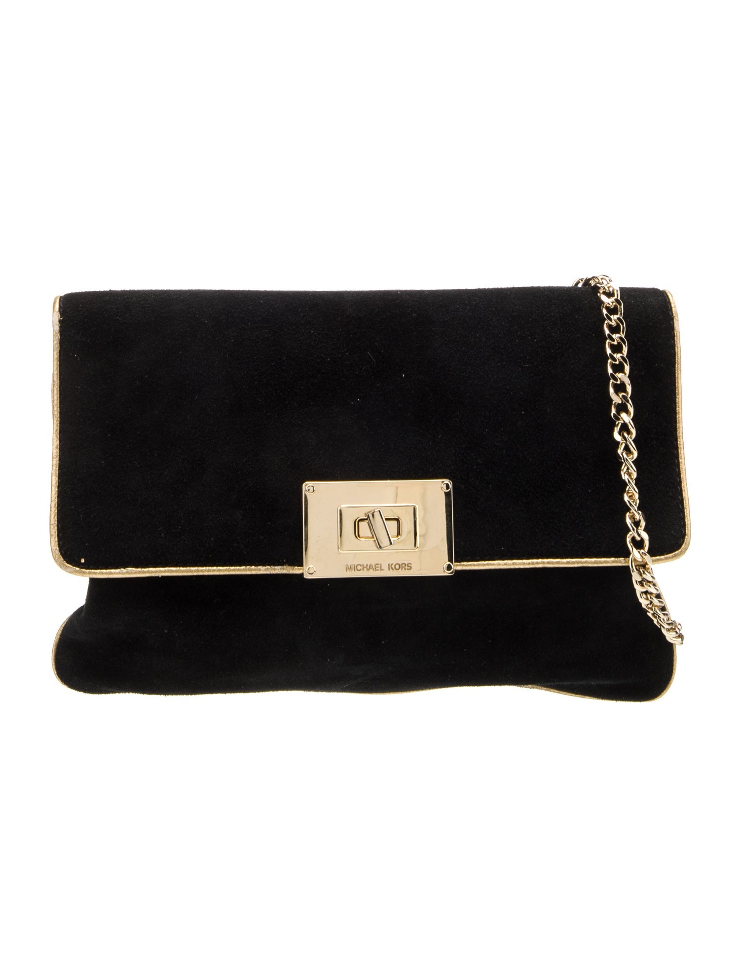 Michael Kors Suede Shoulder Bag