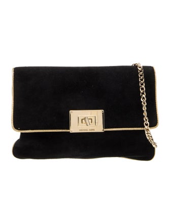 Michael Kors Suede Shoulder Bag