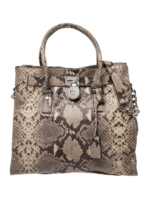 Michael Michael Kors Leather Top Handle Bag