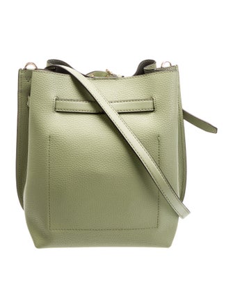 Michael Kors Leather Bucket Bag