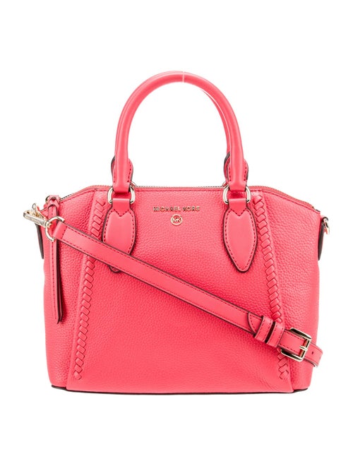 Michael Kors Leather Top Handle Bag