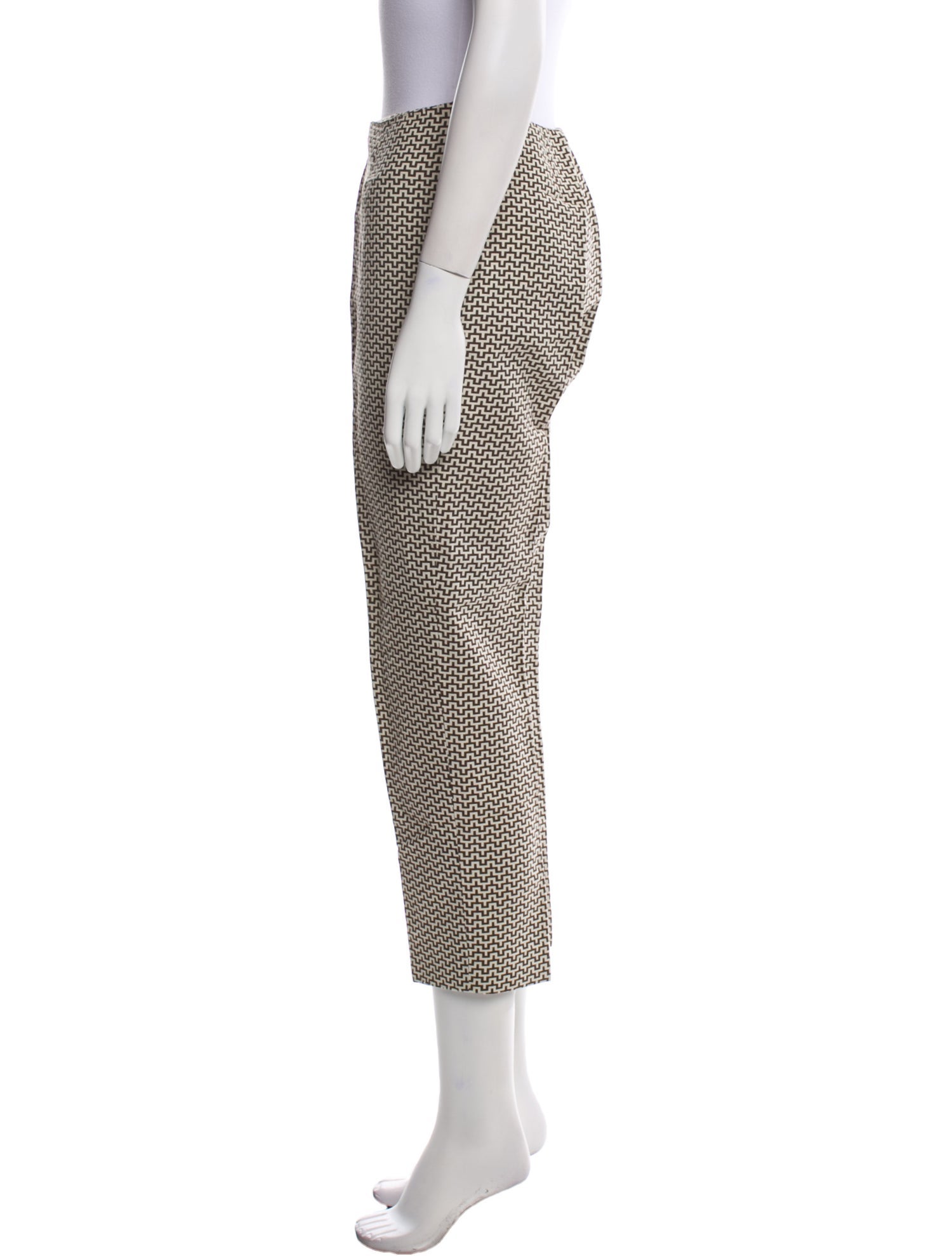 Michael Kors Printed Straight Leg Pants