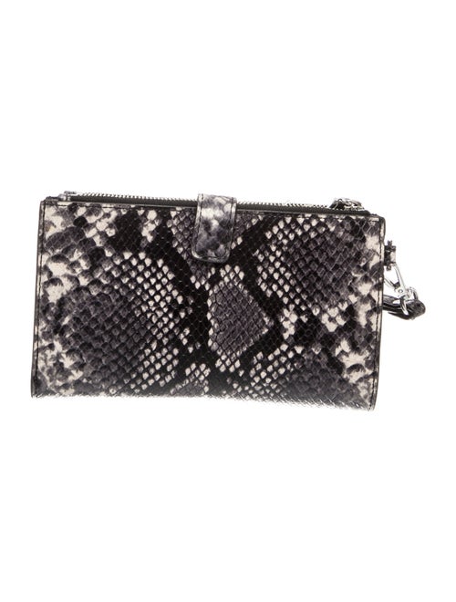 Michael Kors Embossed Leather Clutch