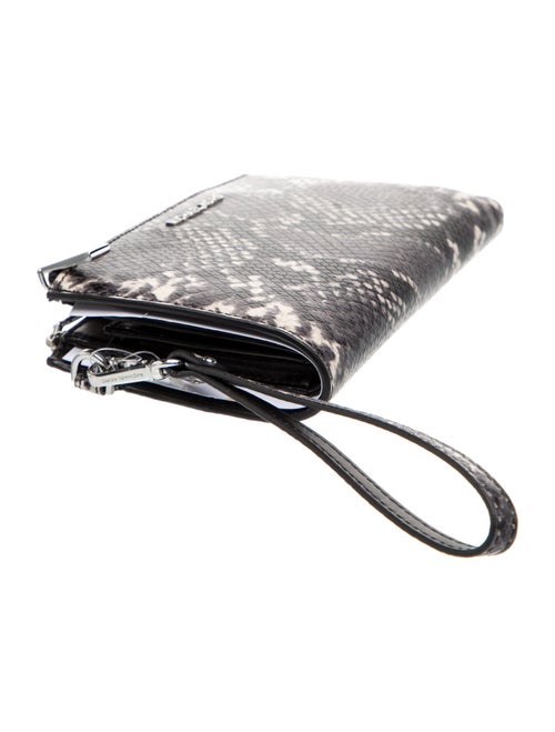 Michael Kors Embossed Leather Clutch