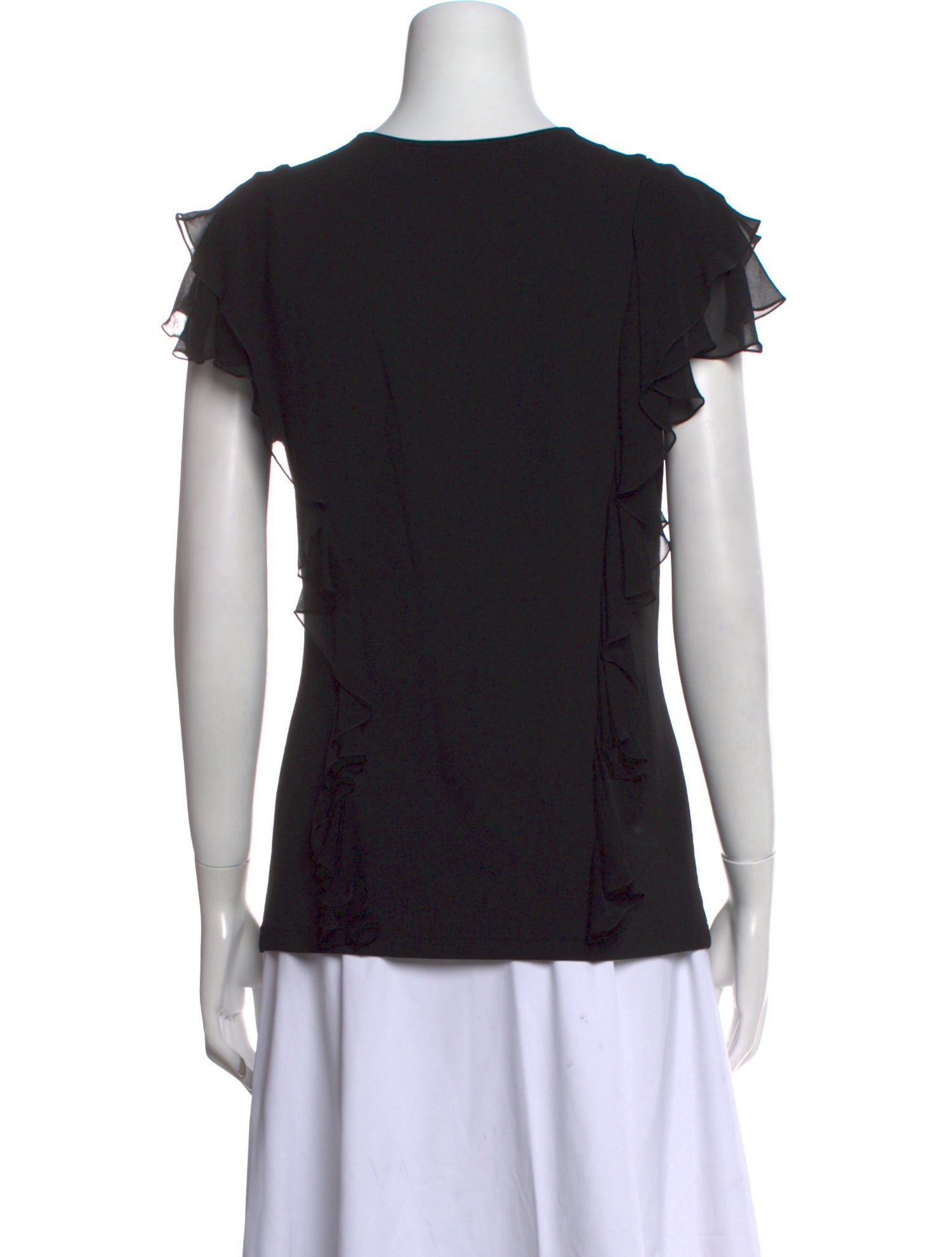 Michael Kors Scoop Neck Short Sleeve T-Shirt