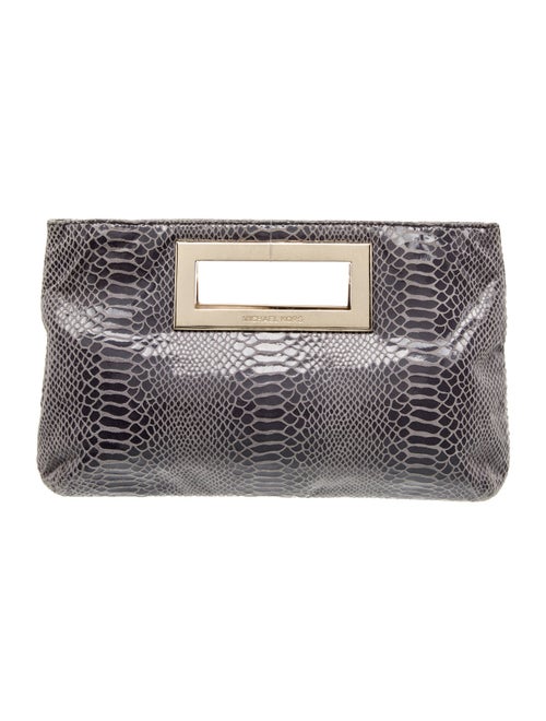 Michael Kors Leather Clutch