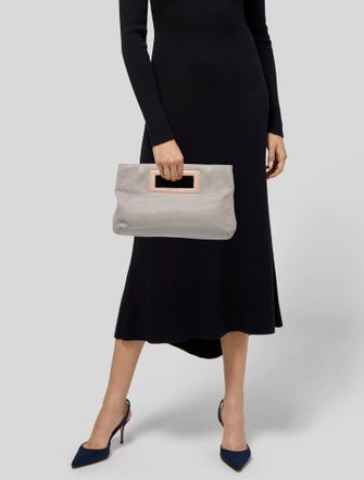 Michael Michael Kors Leather Clutch