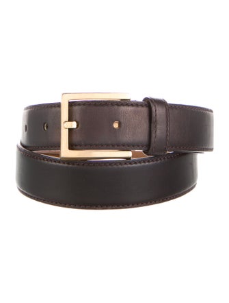 Michael Kors Skinny Leather Waist Belt