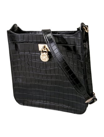 Michael Kors Embossed Leather Shoulder Bag