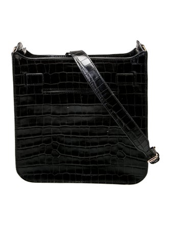 Michael Kors Embossed Leather Shoulder Bag