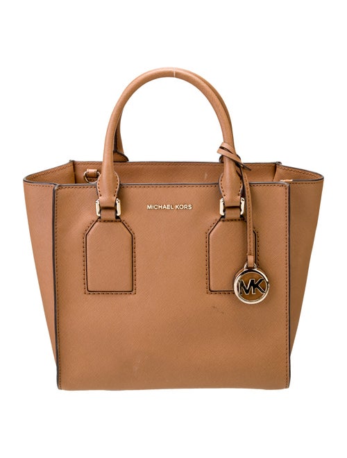 Michael Michael Kors Saffiano Leather Top Handle Bag