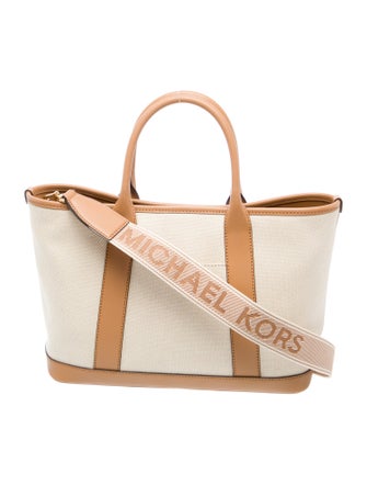 Michael Kors Monogram Top Handle Bag