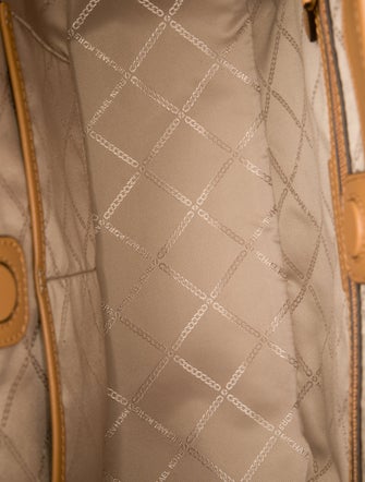 Michael Kors Monogram Top Handle Bag