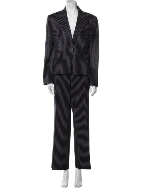 Michael Kors Virgin Wool Printed Pantsuit