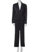 Michael Kors Virgin Wool Printed Pantsuit