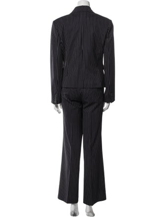 Michael Kors Virgin Wool Printed Pantsuit