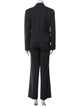 Michael Kors Virgin Wool Printed Pantsuit