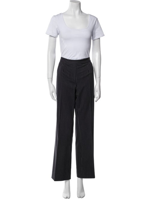 Michael Kors Virgin Wool Printed Pantsuit