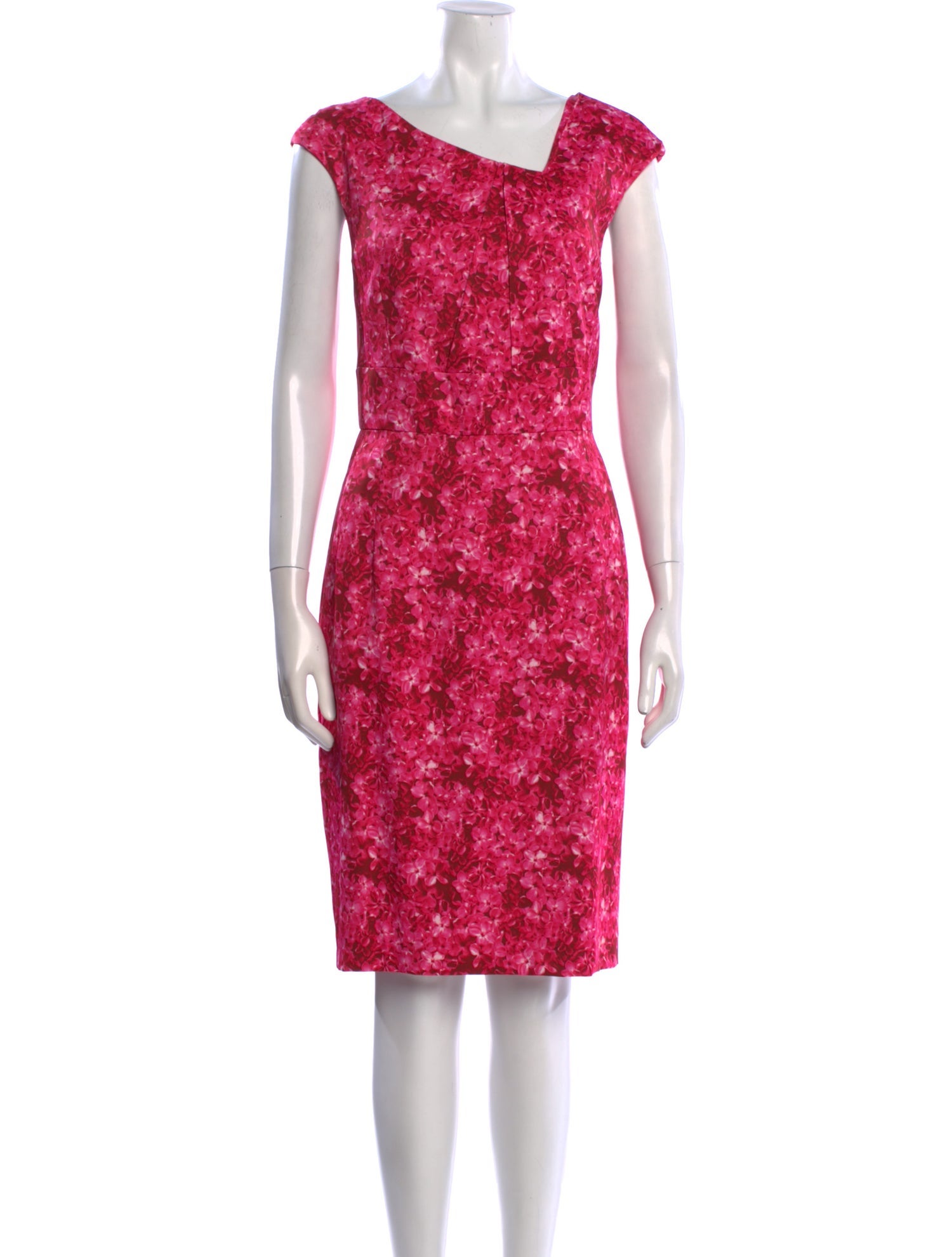 Michael Kors Floral Print Knee-Length Dress