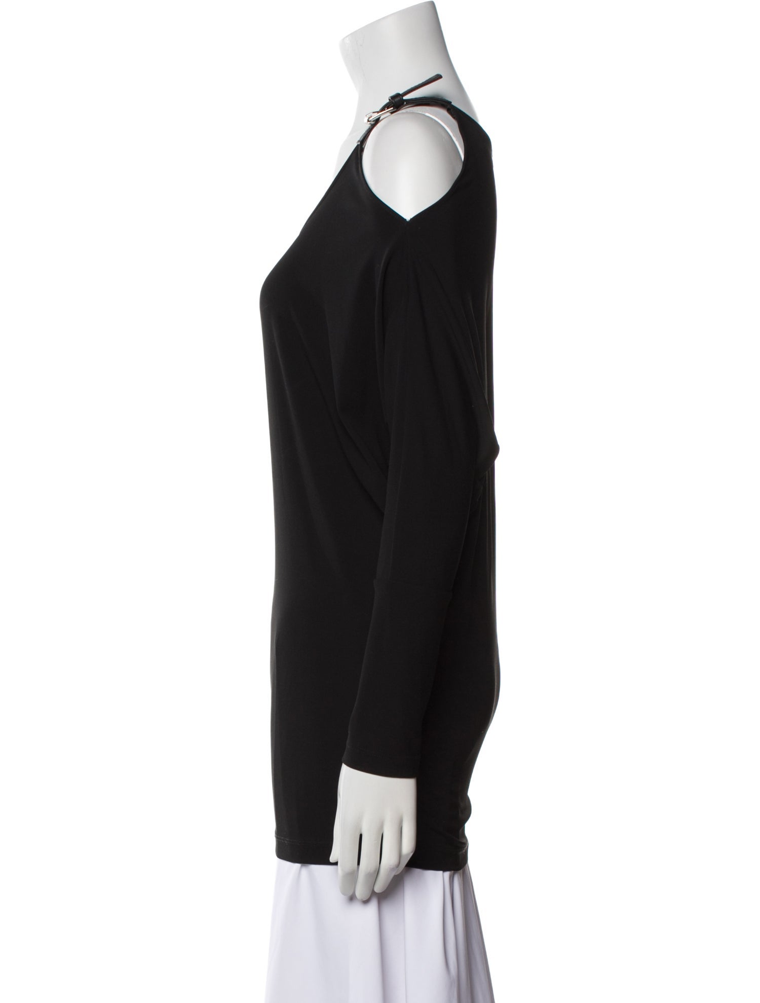 Michael Kors Scoop Neck Long Sleeve Top