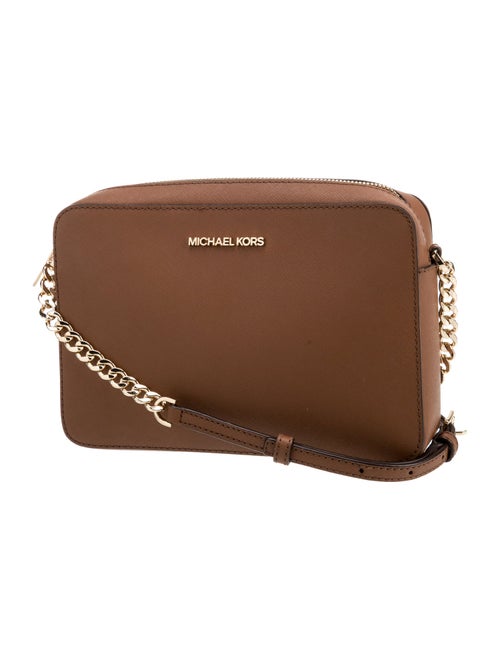 Michael Kors Saffiano Leather Crossbody Bag