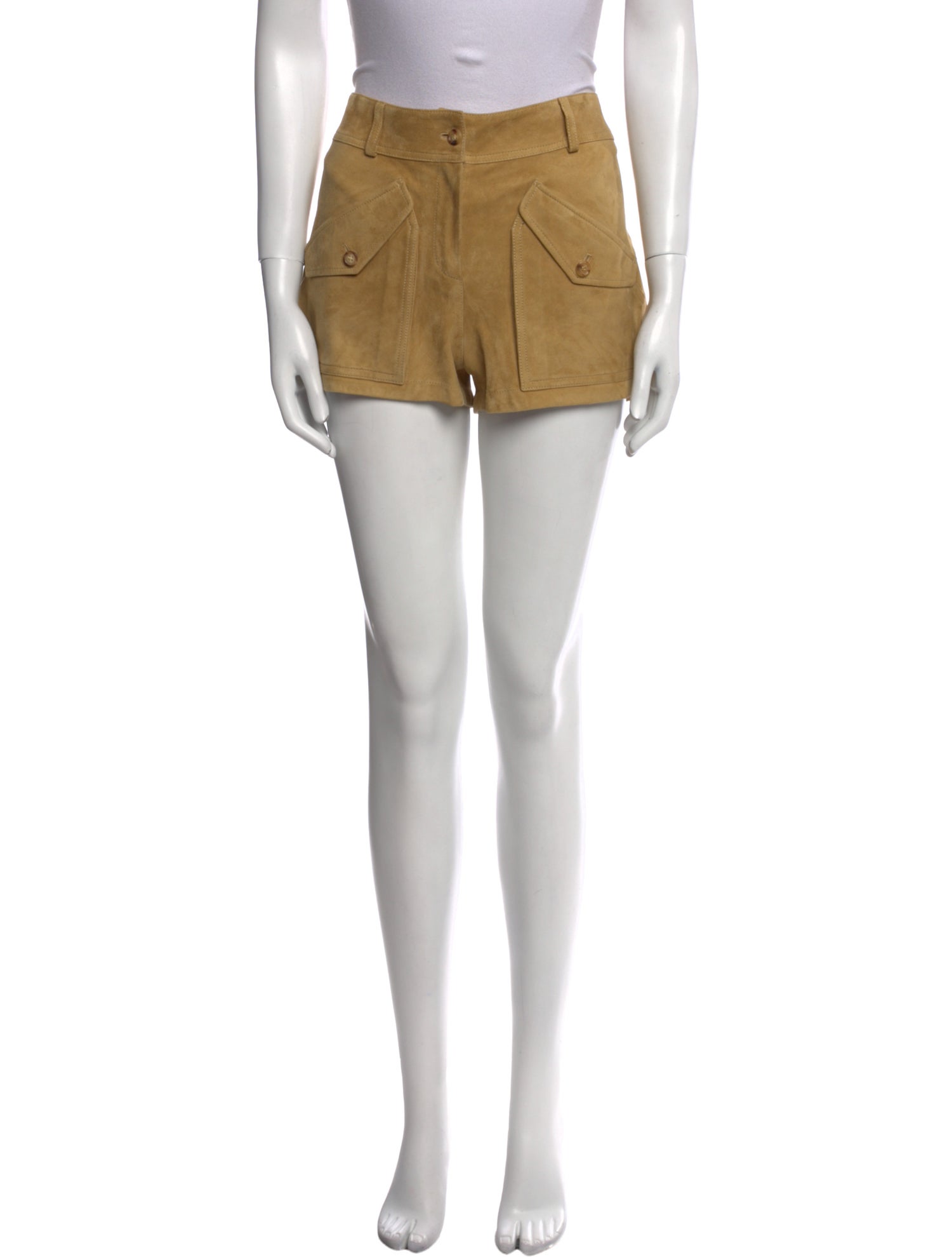 Michael Kors Lambskin Mini Shorts