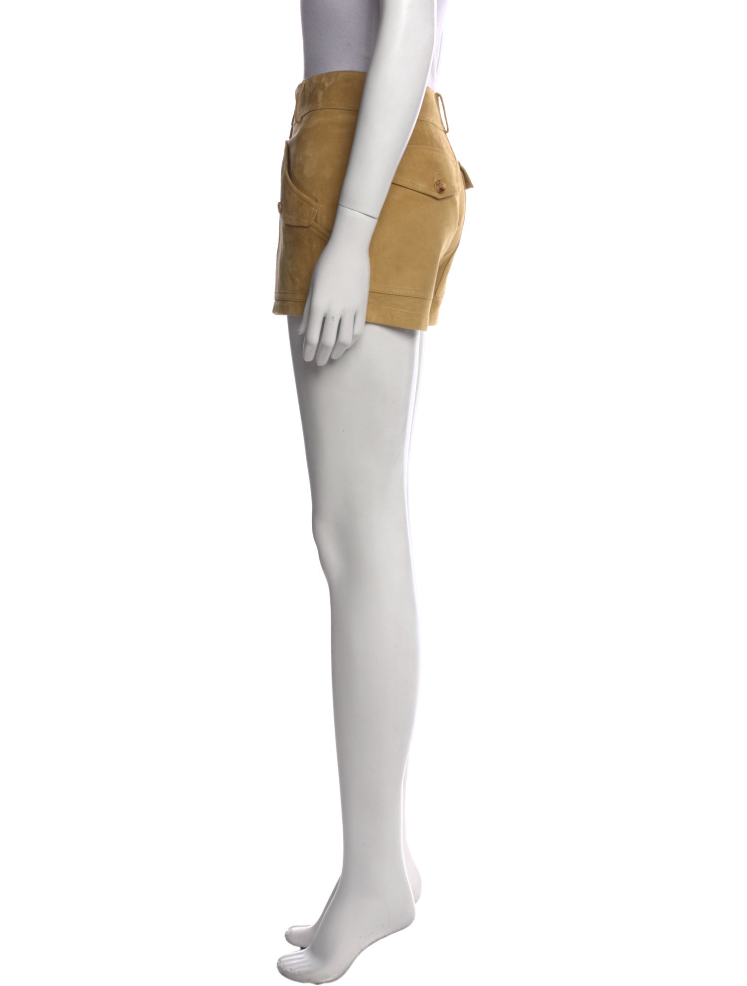 Michael Kors Lambskin Mini Shorts