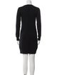 Michael Kors Crew Neck Mini Dress
